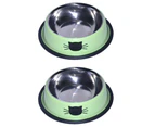 Cat Bowl Dog Bowl Stainless Steel Bowl - Premium Quality Pet Bowl