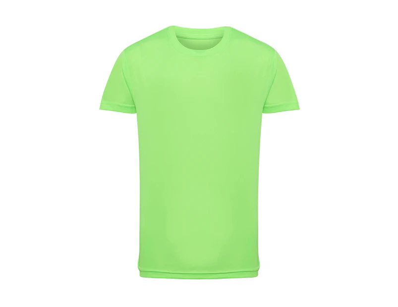 TriDri Unisex Childrens/Kids Performance T-Shirt (Lightning Green) - RW6183