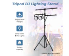 Giantex Mobile DJ Light Stand LED Disco Light Floor Stand Holder w/Height Adjustment Light Bar Stage Portable Tripod