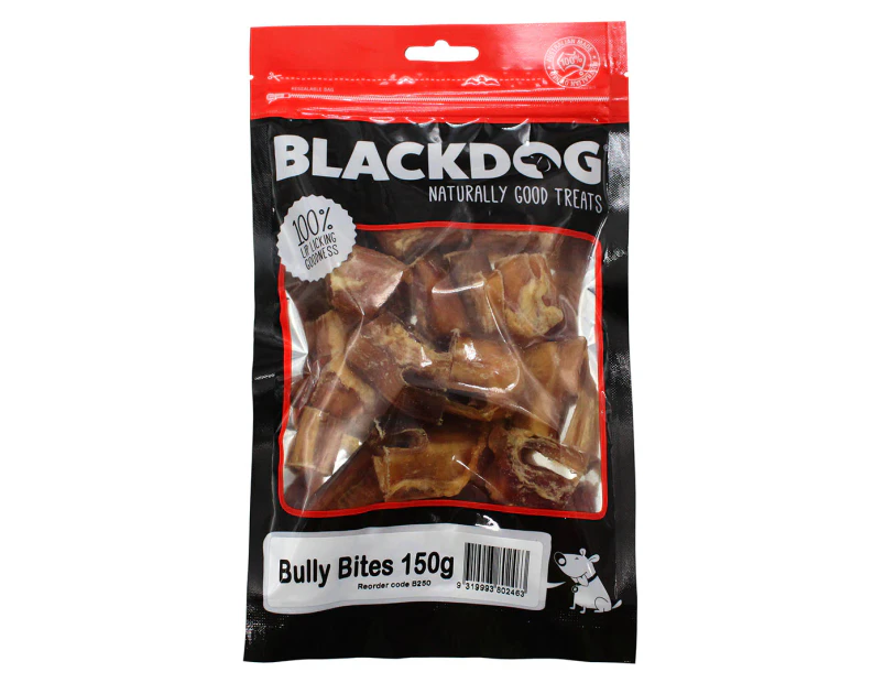 Blackdog Bully Bites Dog Treats 150g