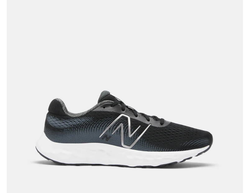 New Balance Men's 520v8 Running Shoes - Black/White