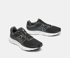 New Balance Men's 520v8 Wide Fit Running Shoes - Black/White