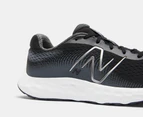 New Balance Men's 520v8 Wide Fit Running Shoes - Black/White
