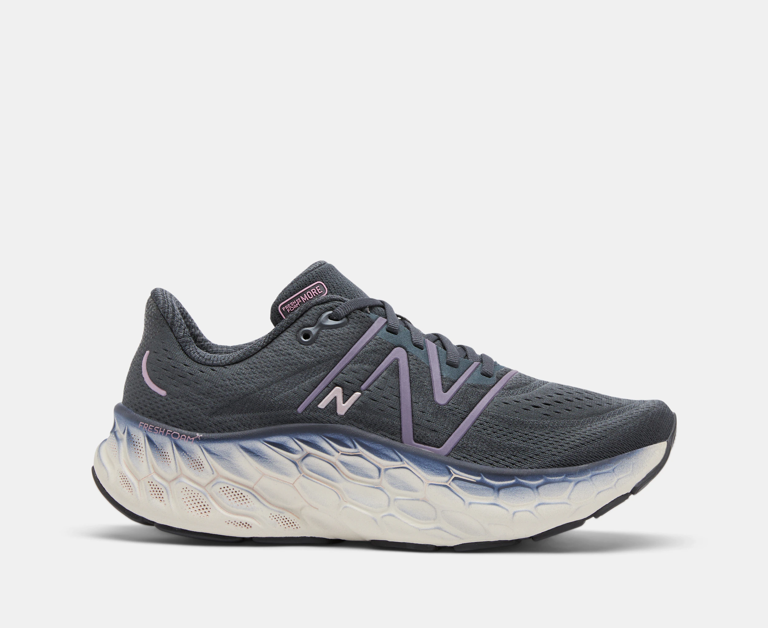 New Balance Men's Fresh Foam X More v4 Running Shoes - Phantom/Timberwolf