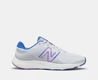 New Balance Women's 520v8 Running Shoes - Quartz Grey/Marine Blue/Cosmic Rose