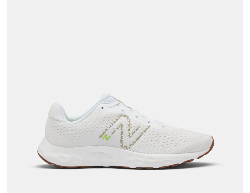 New Balance Women's 520v8 Running Shoes - White/Timberwolf