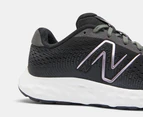 New Balance Women's 520v8 Running Shoes - Black/White
