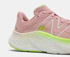 New Balance Women's Fresh Foam X More v4 Running Shoes - Pink Moon/Sea Salt