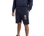 Umbro Childrens/Kids 23/24 Fleece England Rugby Shorts (Navy Blazer) - UO1764