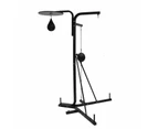 3 in 1 Boxing Punching Bag Stand - 3 Way Station + Speed Ball and Ceiling Ball