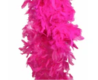 2M Feather Boa Party Dressup  Wedding Flower Strip Fluffy Craft Costume Decor Au - Black