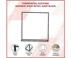 Commercial Clothing Garment Rack Retail Shop Black