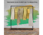 Commercial Clothing Garment Rack Retail Shop Black