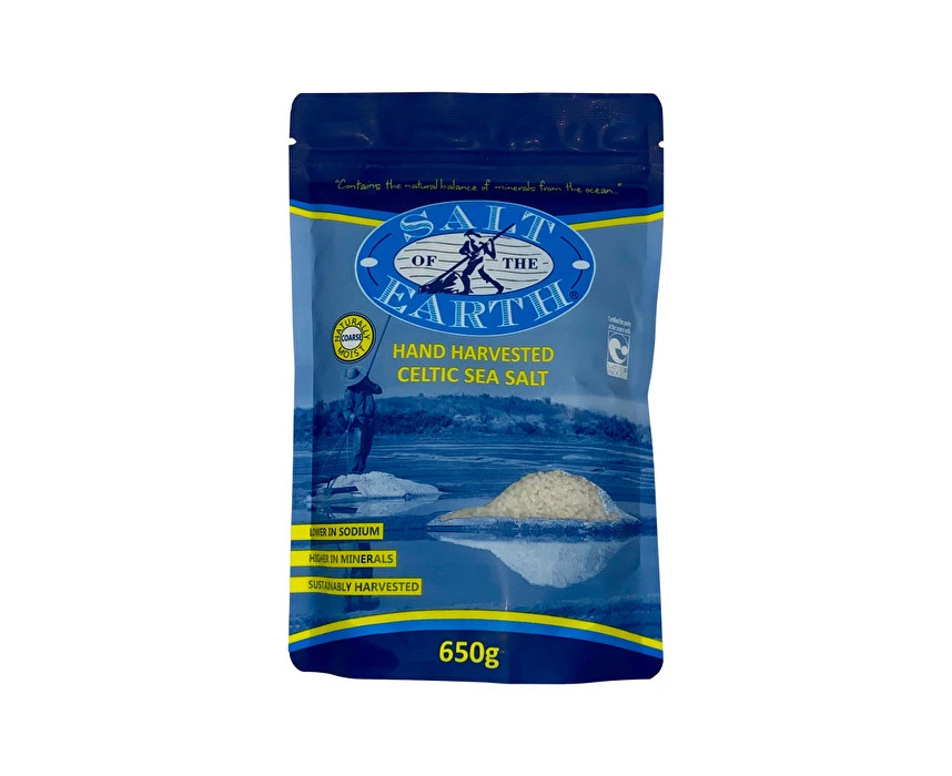 Unrefined Coarse Celtic Sea Salt 650g