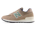 New Balance Unisex 574 Sneakers - Brown/Royal Blue