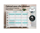 ALFORDSON Shoe Cabinet Storage Rack Organiser Drawer Shelf 30 pairs White