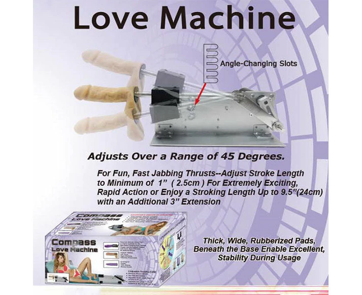 My World Compass Love Machine - Mains Powered Sex Machine