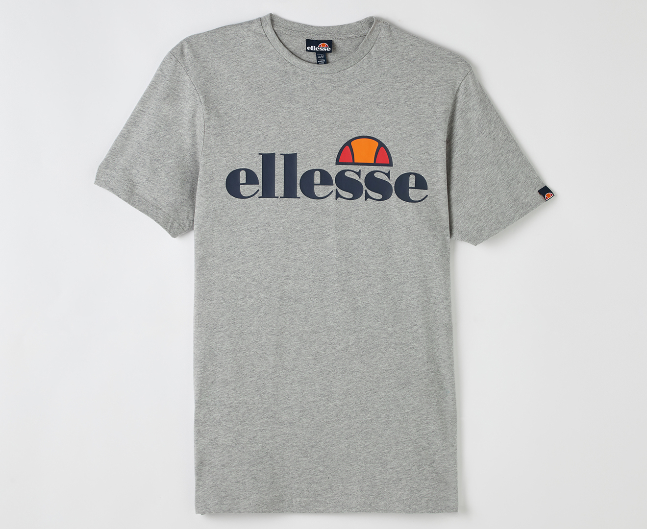 Ellesse Men's SL Prado Tee / T-Shirt / Tshirt - Light Grey Marle ...