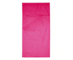 Smooth Silky Sleeping Bag Liner For Camping Hiking Hostel Travel 5Colours - Rose red