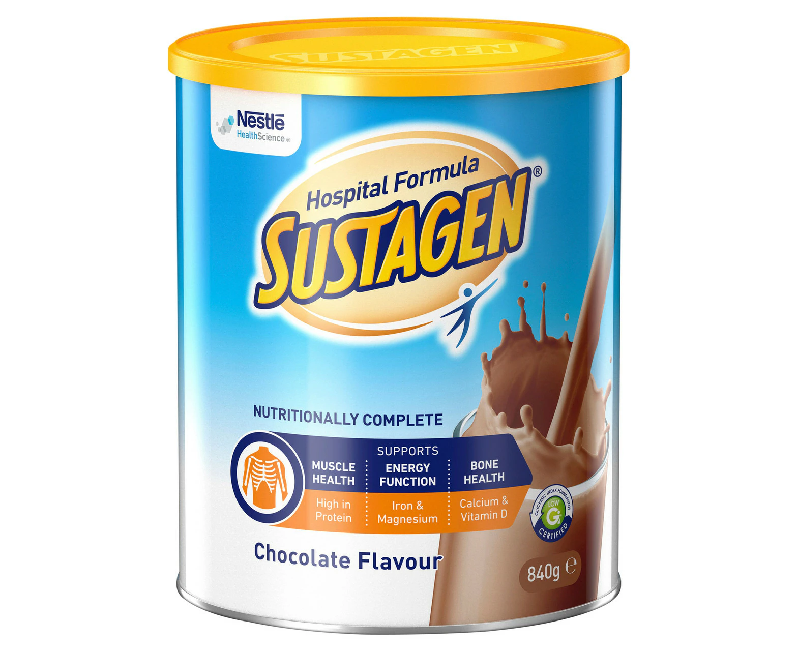 Sustagen Hospital Formula Active Chocolate 840g