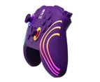 PDP Gaming Afterglow Wave Wireless Gaming Controller For Nintendo Switch Purple