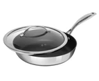 Scanpan Haptiq 28cm/2.5L Saute Pan - Silver