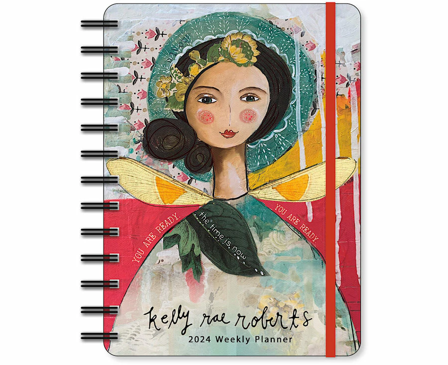 Kelly Rae Roberts - 2024 Weekly Planner