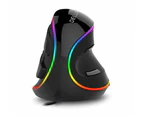 Delux M618PLUS Ergonomics Vertical Gaming Mouse RGB 4000 DPI USB Wire Mouse