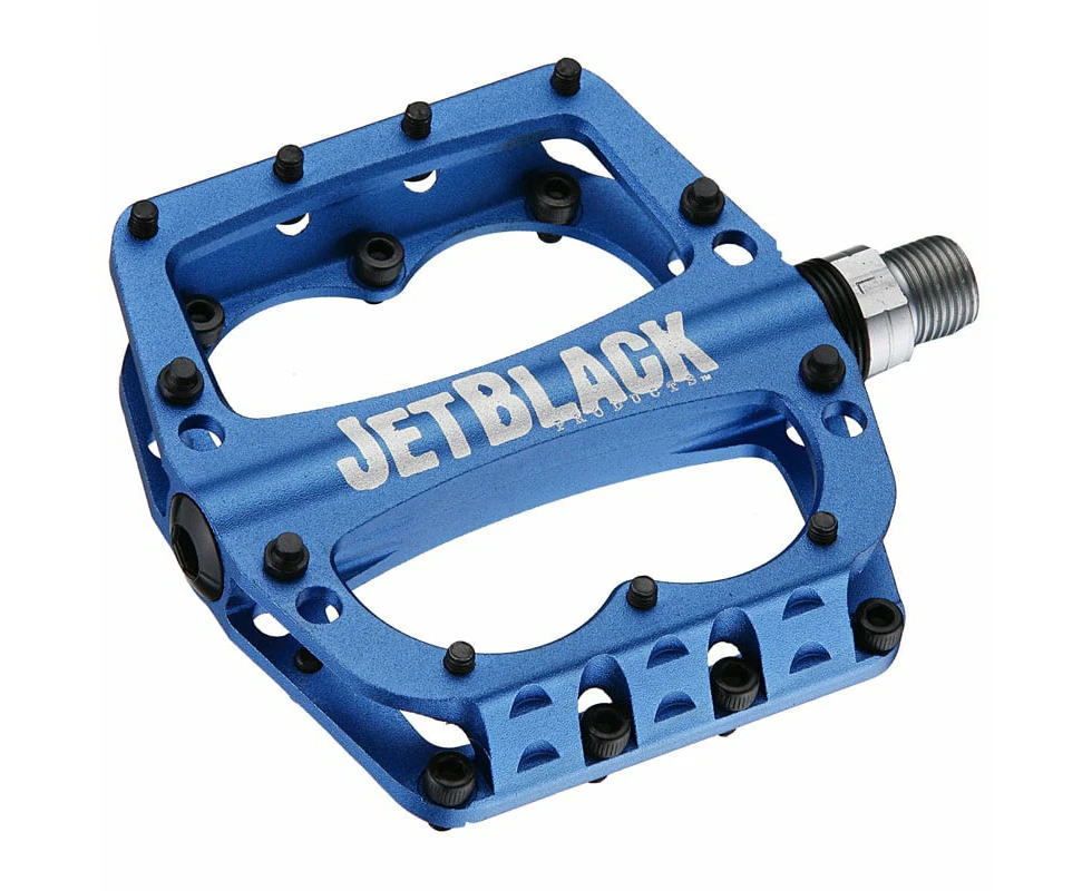 Jetblack Superlight MTB Bicycle Pedals Blue - Blue