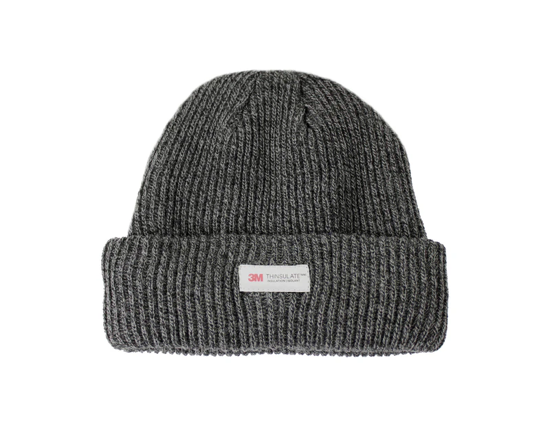 Dents 3M Thinsulate Beanie Hat Warm Winter Cap Pull On Thermal Snow - Charcoal