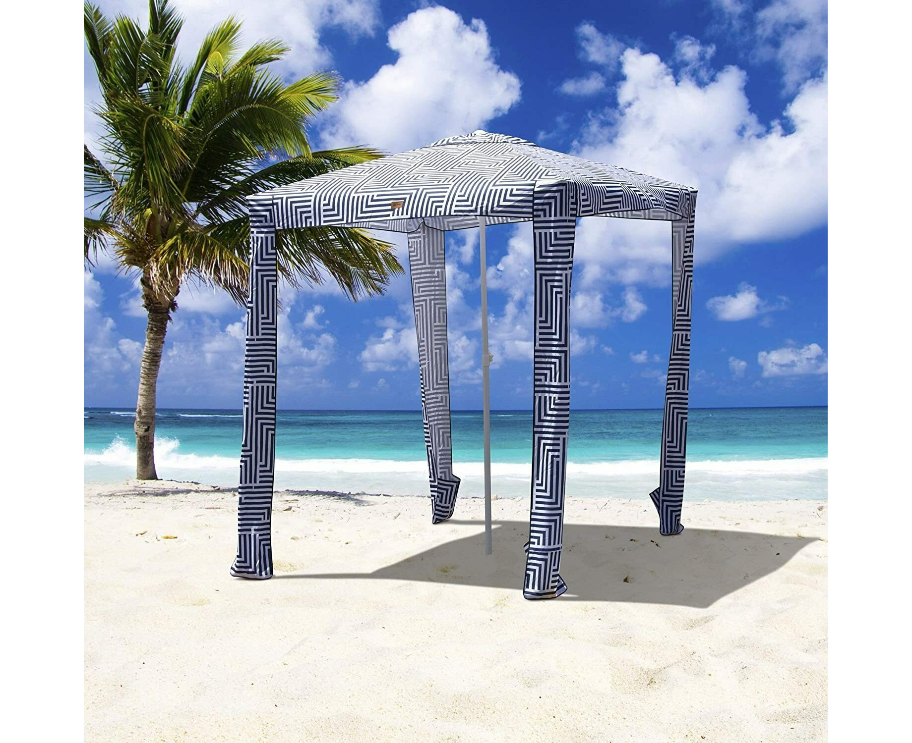 Portable beach outlet cabana