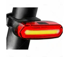 120 Lumens LED Bike Tail Light USB Rechargeable Powerful Bicycle Rear Light