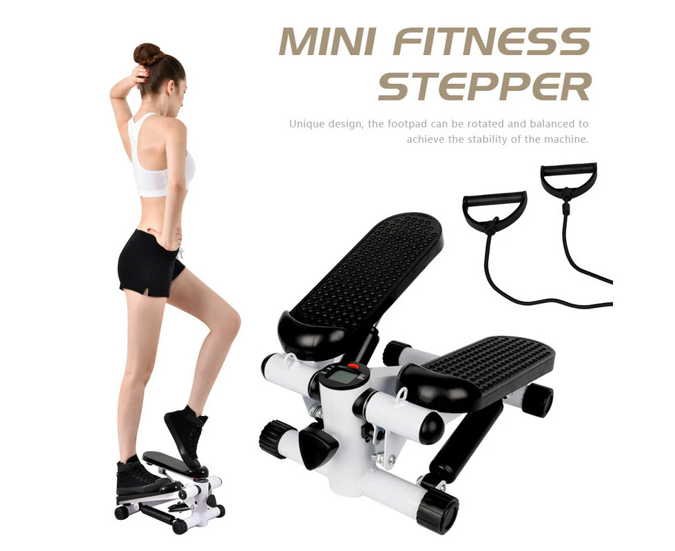 E-home Mini Stepper Twist Exercise Resistance Trainer Fitness Home Gym Cardio