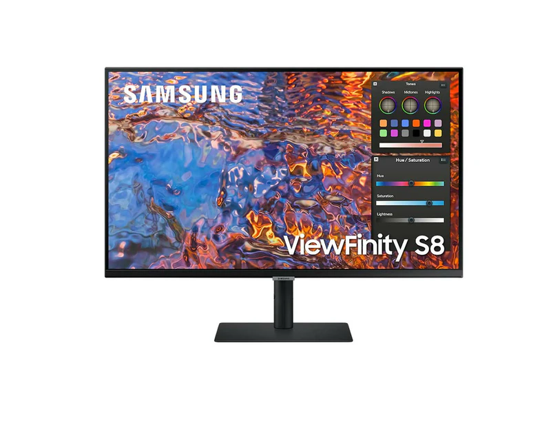 Samsung 32in ViewFinity S80PB UHD HDR IPS USB-C Hub Business Monitor LS32B800PXEXXY