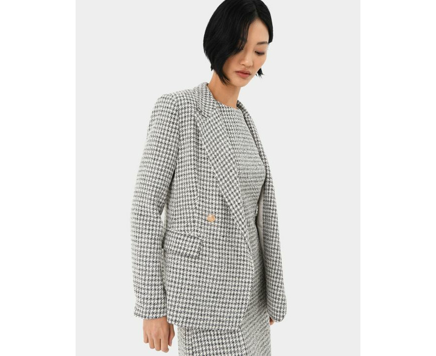 Forcast Women's Linda Tweed Blazer - Multi | Catch.com.au