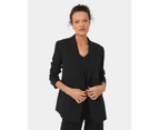 Forcast Women's Emani Double Breasted Blazer - Black