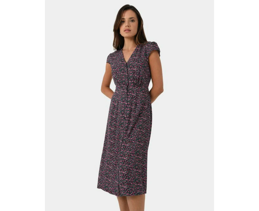 Forcast Women's Chantya Floral Midi Dress - Chantya_Multi