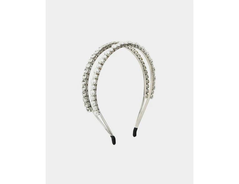 Forcast Women's Lucy Headband - Silver