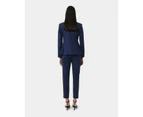 Forcast Women's Safira Double Breasted Blazer - Navy