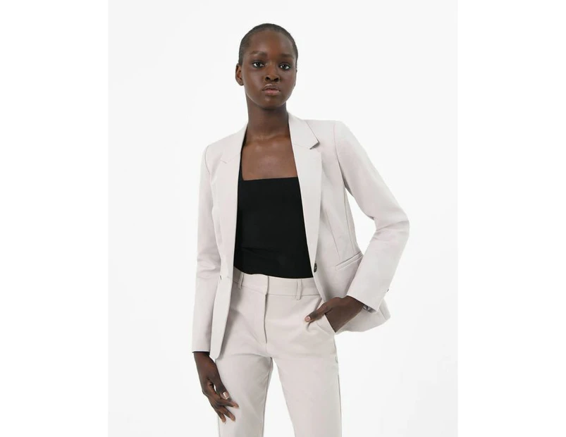 Forcast Women's Safira Suit Jacket - Grey