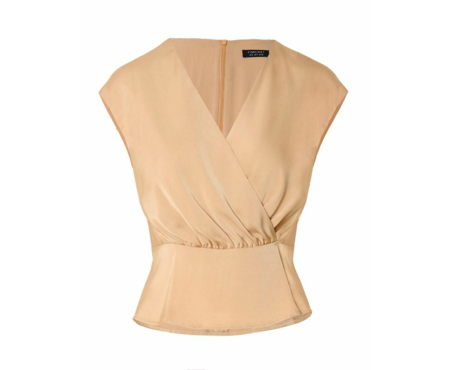 Kalena Satin Cami Top, Dark Camel