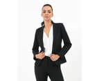 Forcast Women's Safira Suit Jacket - Black