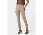 Forcast Women's Safira High-waist Trousers - Birch