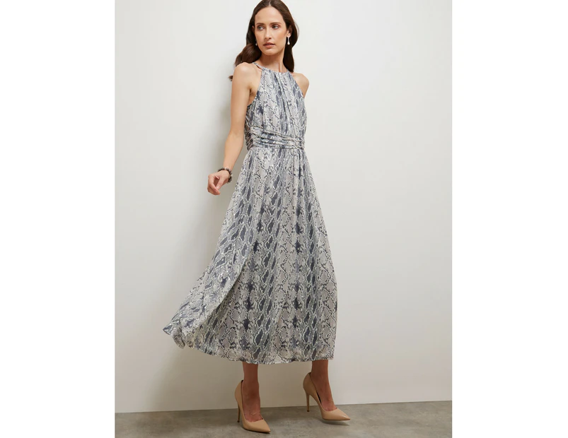 Gray on sale casual dress