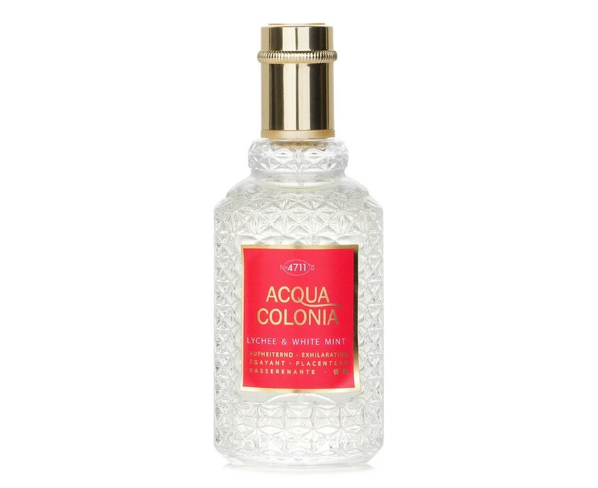 4711 Acqua Colonia Lychee & White Mint EDC Spray 50ml/1.7oz