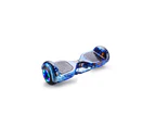 Hoverboard Bluetooth Speaker LED Self Balancing Scooter [Colour: blue phoenix]