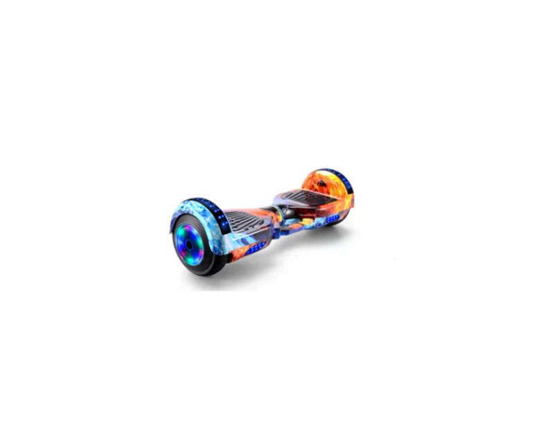 6.5" Hoverboard Bluetooth Speaker LED Self Balancing Scooter [Colour: Ice & Fire]