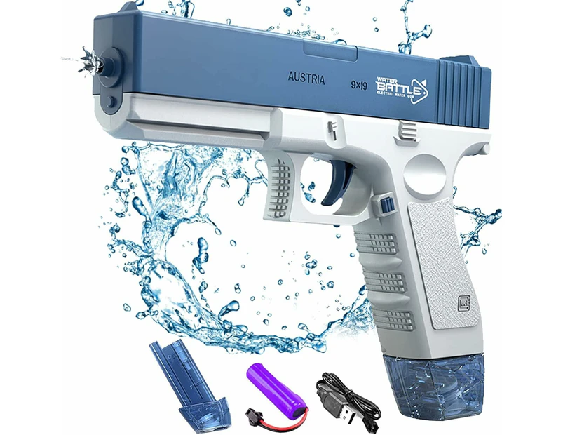 Electric Water Gun, One-button Automatic Super Squirt Guns Water