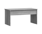 vidaXL Coffee Table Grey Sonoma 102x50.5x52.5 cm Engineered Wood