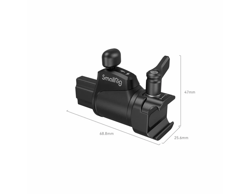 SmallRig Universal Rotating Handle Adapter 4112 - Black